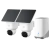 Eufy SoloCam E42 4K-övervakningskamera 2-pack med HomeBase S380
