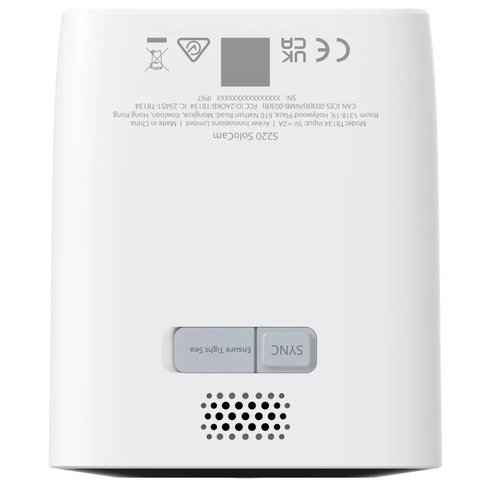 Eufy SoloCam S220 Trådlös övervakningskamera 1-pack
