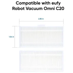 Eufy Tvättbara filter för Omni C20 (2-pack)
