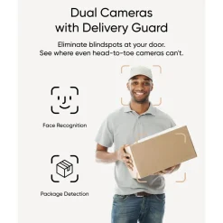 Eufy Video Doorbell 2K dubbla kameror