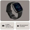 Fitbit Versa 4 Aktivitetsklocka Black/Graphite