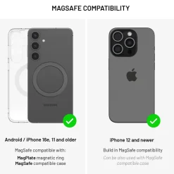 Fixed MagMate MagSafe sugkoppshållare med magnetfäste Svart