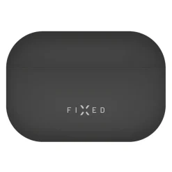 Fixed Silky Silikonfodral för Apple AirPods Pro 3 Svart