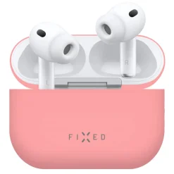 Fixed Silky Silikonfodral för Apple AirPods Pro 3 Rosa