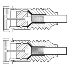 F-kabel Vit 5 m