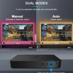 Gledopto HDMI Sync Box Kit med 5 m RGB-list
