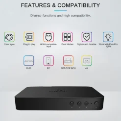 Gledopto HDMI Sync Box Kit med 5 m RGB-list