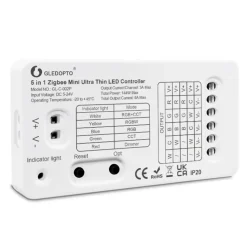 Gledopto 5 in 1 Mini Zigbee-Controller för LED-belysning