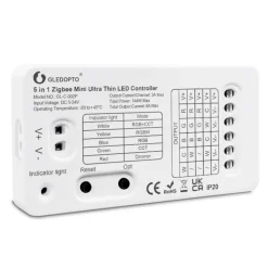 Gledopto 5 in 1 Mini Zigbee-Controller för LED-belysning