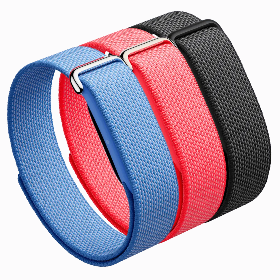 Google Fitbit Air skärmlöst aktivitetsarmband Obsidian
