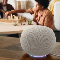 Google Home Speaker smart högtalare med Gemini Porcelain