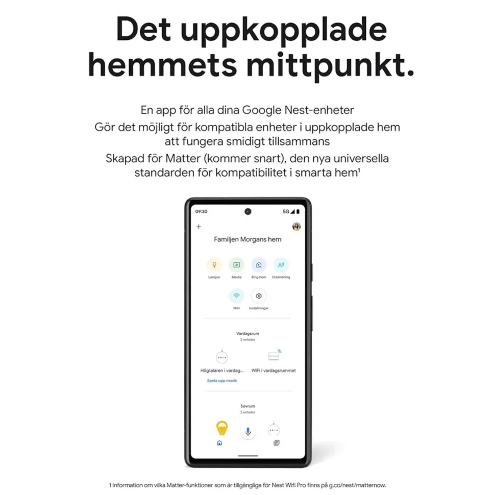 Google Nest Wifi Pro AXE4200 1-pack