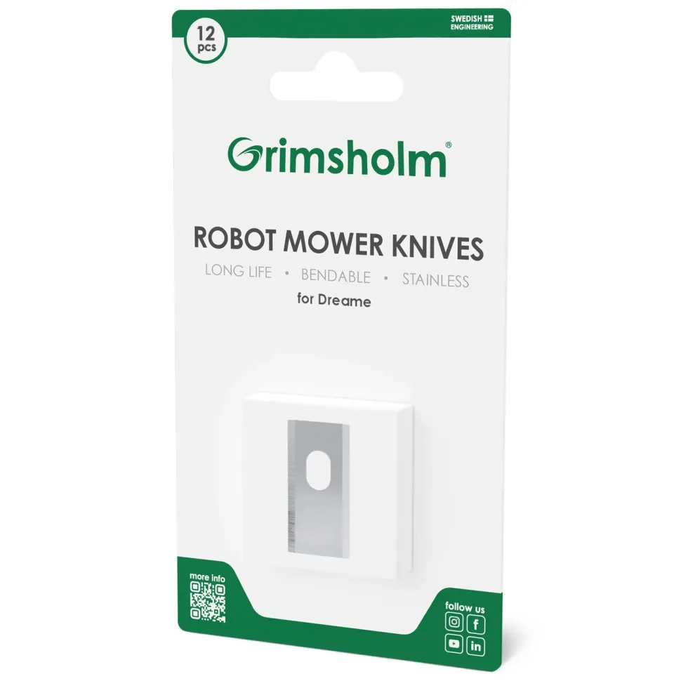 Grimsholm Knivar till Dreame robotgräsklippare 12-pack