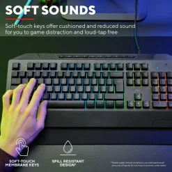 GXTrust GXT 836 Evocx RGB Gamingtangentbord