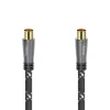 Hama Antennkabel med quad-skärmning 120 dB 3 m