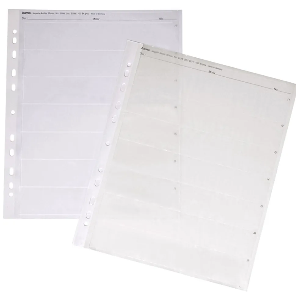 Hama Negativfickor för pärm 100-pack