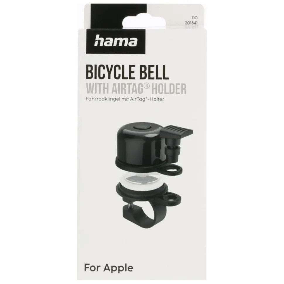 Hama Ringklocka med inbyggt fäste för Apple AirTag