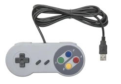 Handkontroll med USB-anslutning SNES