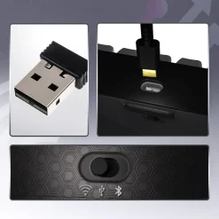 Hator Skyfall 80 PRO trådlöst gamingtangentbord