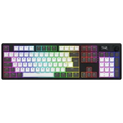 Hator Skyfall 100 Pro trådlöst gamingtangentbord Grå