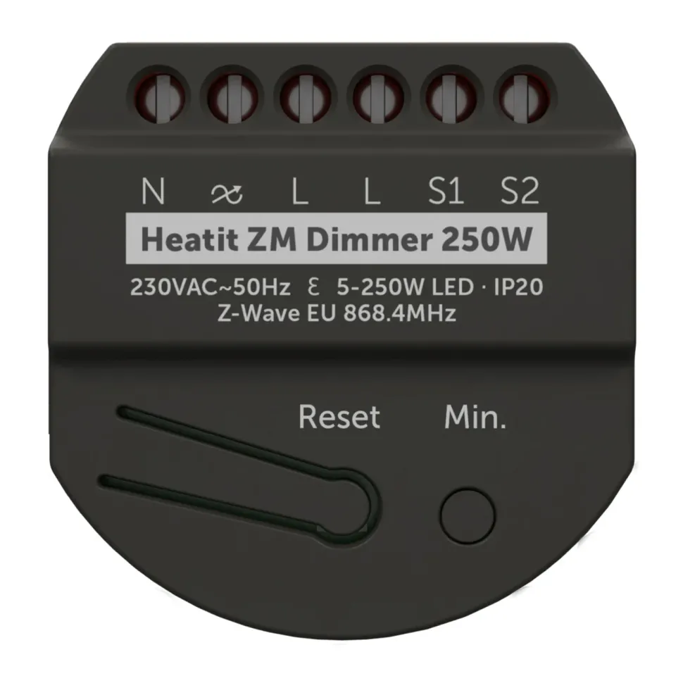 Heatit ZM Z-wave Dimmer 250 W
