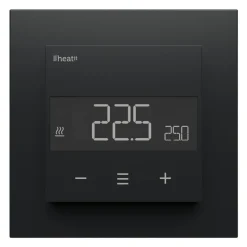 Heatit Z-TRM6 Termostat med Z-wave Black