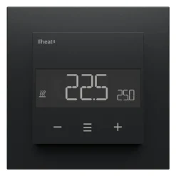 Heatit Z-TRM6 Termostat med Z-wave Black