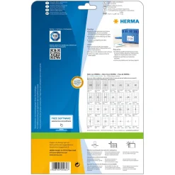 Herma Självhäftande skrivarpapper A5 50-pack Permanent
