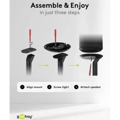 Högtalarställ för Sonos Era 100 2-pack Svart