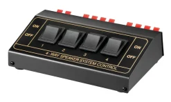 Högtalarswitch 1 till 4