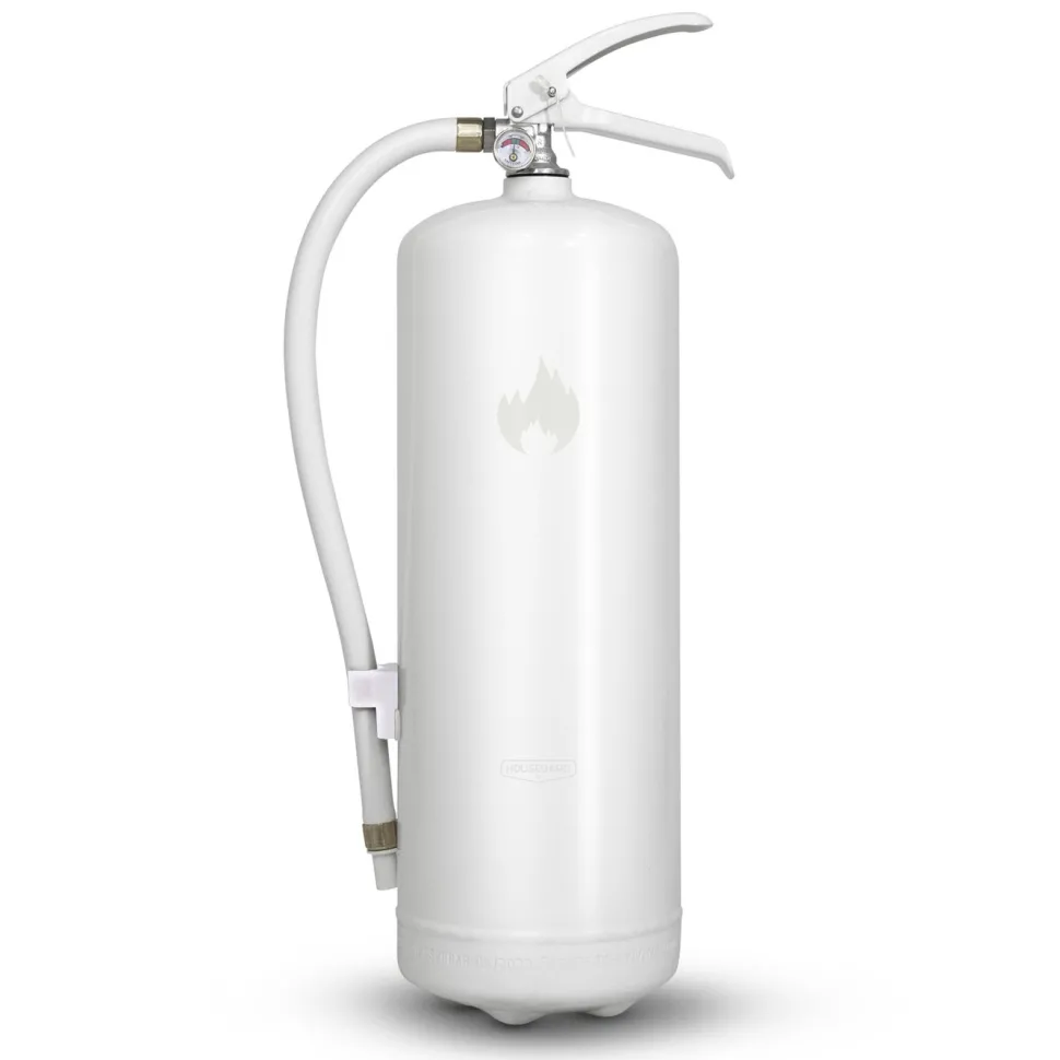 Housegard Brandsläckare Design Edition med pulver 6 kg Vit