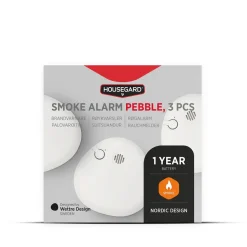 Housegard Pebble brandvarnare 3-pack