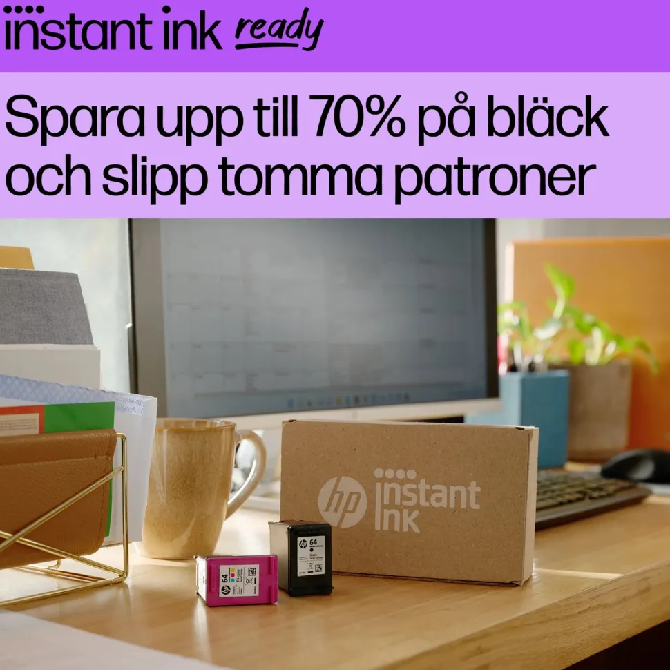 HP 62 Bläckpatroner 2-pack