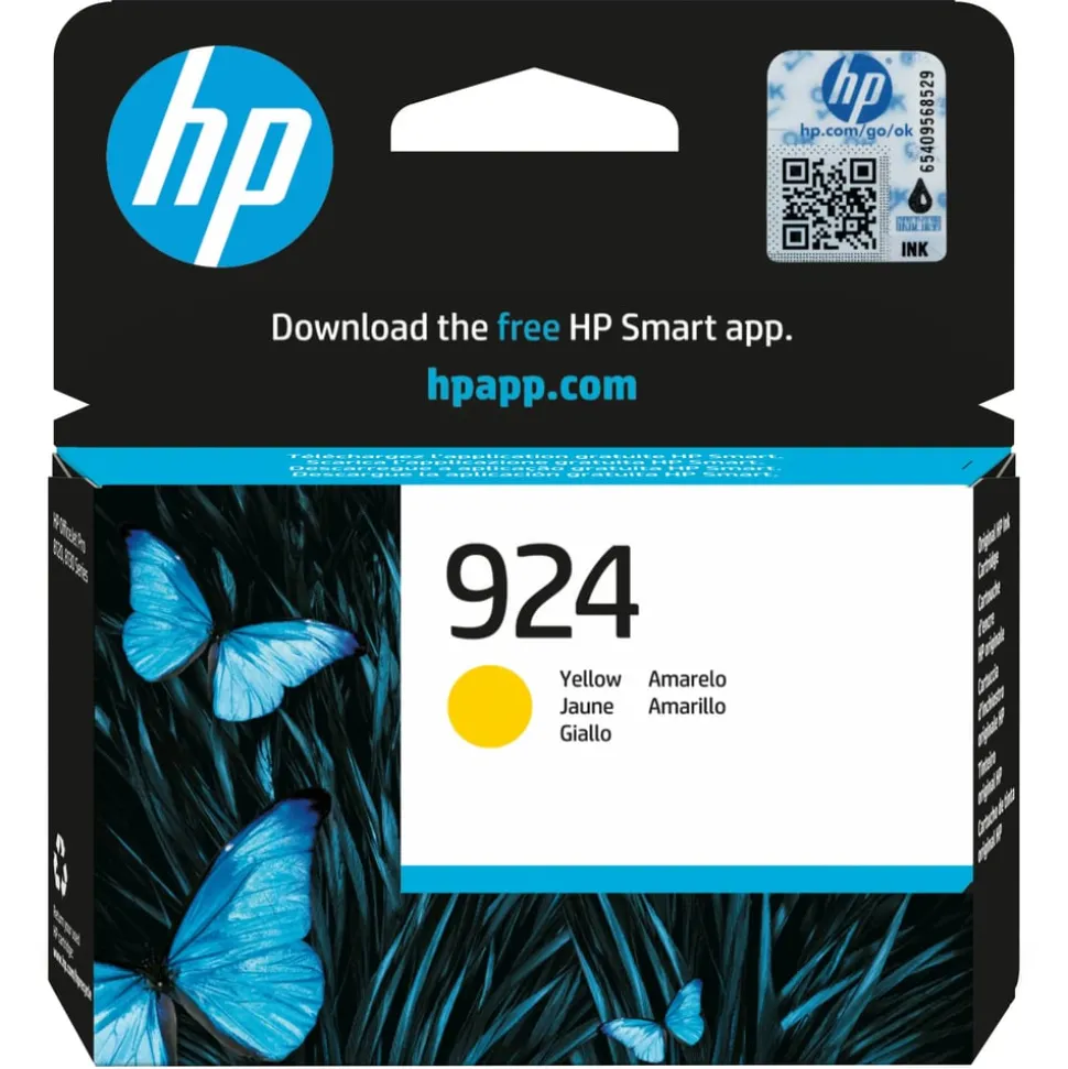 HP 924 Bläckpatron Gul