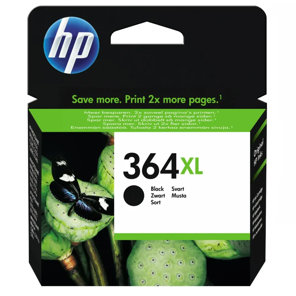 HP 364XL Bläckpatron Svart