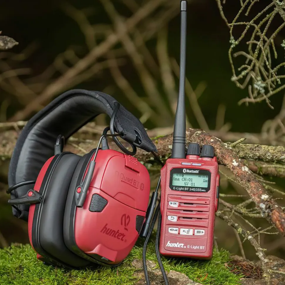 Hunter E-Light BT Jaktradio 140/155 MHz