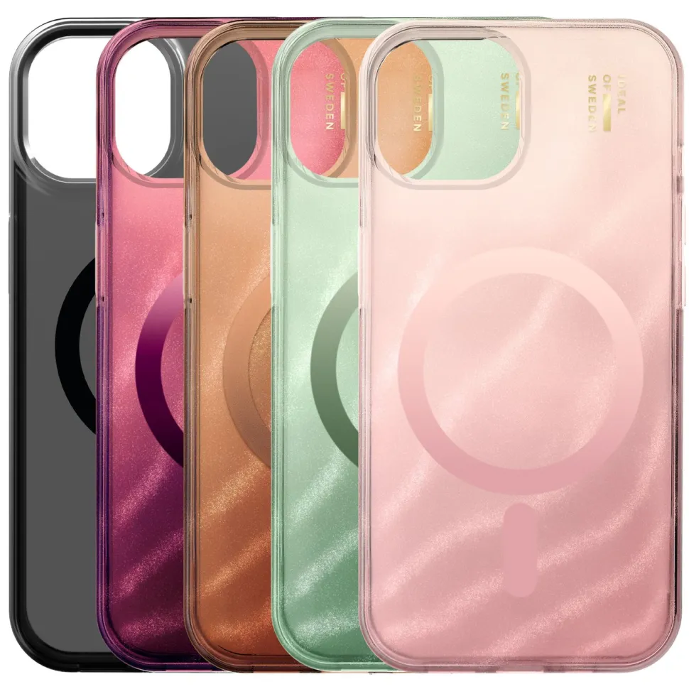IDEAL OF SWEDEN Clear MagSafe Case – mobilskal till iPhone 13, 14, 15, 16e och 17e Tinted Black