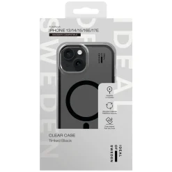 IDEAL OF SWEDEN Clear MagSafe Case – mobilskal till iPhone 13, 14, 15, 16e och 17e Tinted Black