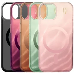 IDEAL OF SWEDEN Clear MagSafe Case – mobilskal till iPhone 13, 14, 15, 16e och 17e Mocha Mousse