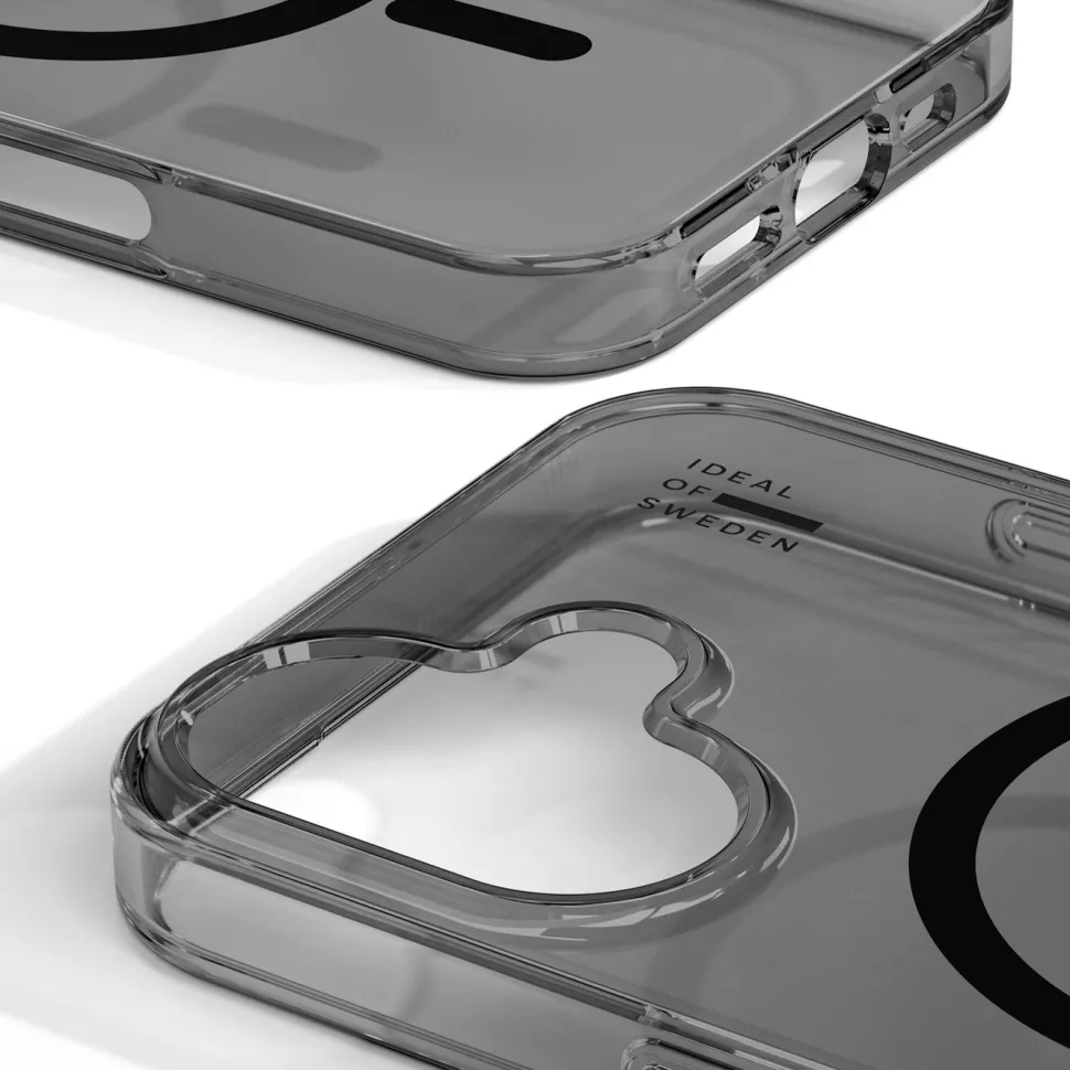 IDEAL OF SWEDEN Clear MagSafe Case – mobilskal till iPhone 16 Tinted Black