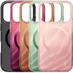 IDEAL OF SWEDEN Clear MagSafe Case – mobilskal till iPhone 17 Pro Max Sage Green