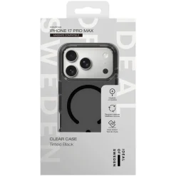 IDEAL OF SWEDEN Clear MagSafe Case – mobilskal till iPhone 17 Pro Max Tinted Black