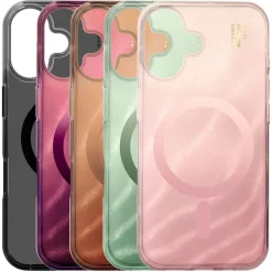IDEAL OF SWEDEN Clear MagSafe Case – mobilskal till iPhone 17 Rose Blush