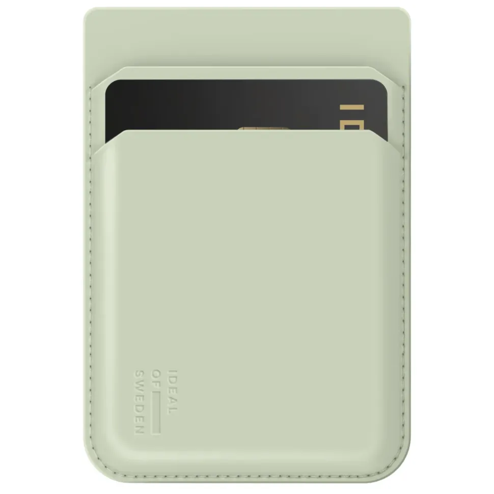 IDEAL OF SWEDEN Magnetic Card Holder – korthållare med MagSafe Sage Green