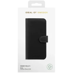 IDEAL OF SWEDEN Magnetisk mobilplånbok för iPhone Xr och 11 Svart