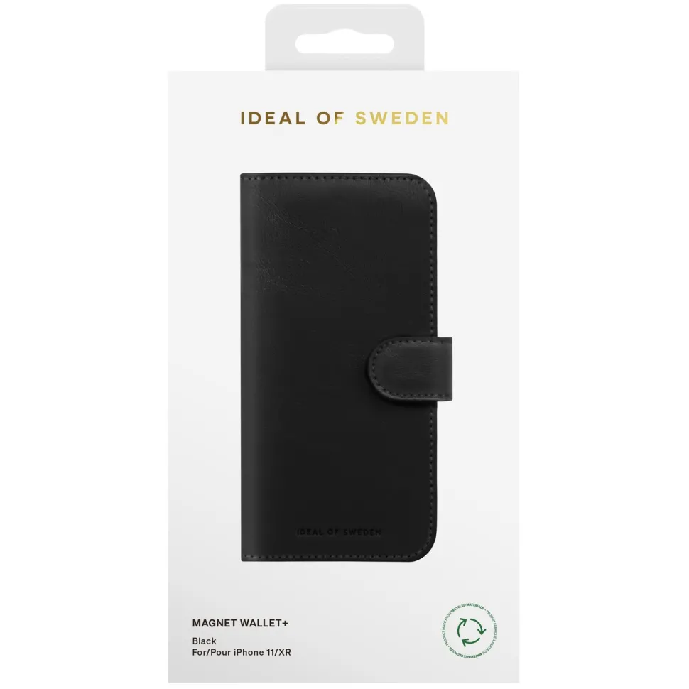 IDEAL OF SWEDEN Magnetisk mobilplånbok för iPhone Xr och 11 Svart