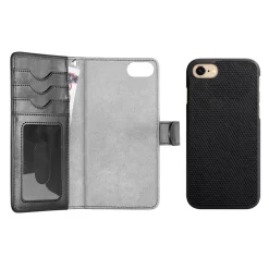 IDEAL OF SWEDEN Magnetisk mobilplånbok för iPhone 6/7/8/SE Svart