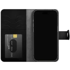 IDEAL OF SWEDEN Magnet Wallet+ för iPhone 15 Pro Svart