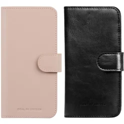 IDEAL OF SWEDEN Magnet Wallet+ för iPhone 15 Pro Rosa