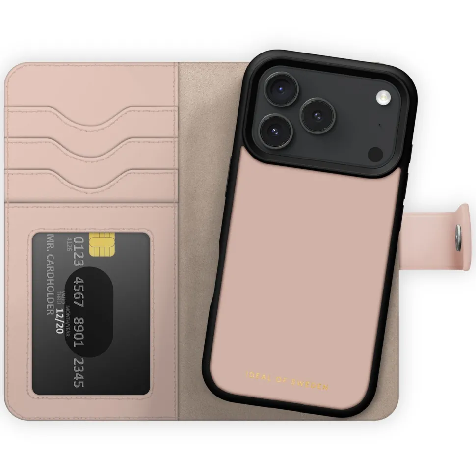 IDEAL OF SWEDEN Magnet Wallet+ - plånboksfodral till iPhone 17 Pro Max Pink